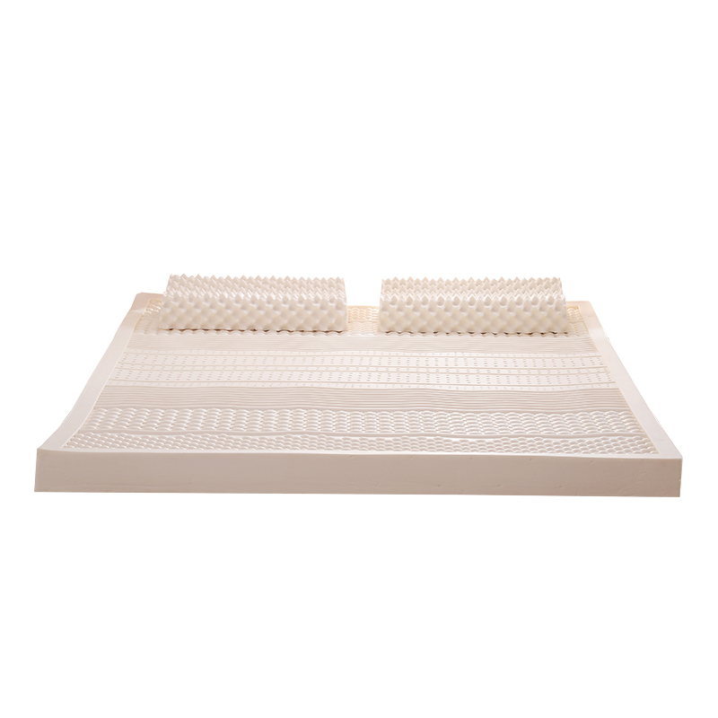  Breathable latex mattress topper