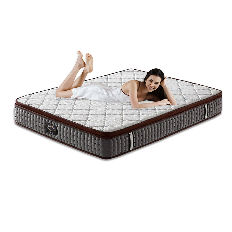 High quality mattress wholesale rolled up mattress in a box memory foam spring b