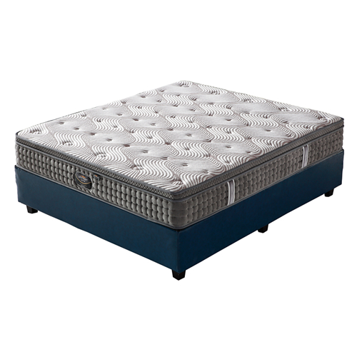 Rolled Mattress In a Box Memory Foam Bed Compressed Natural Latex Spring Pocket 