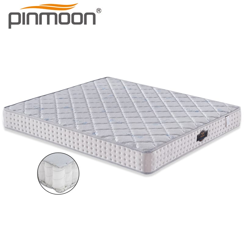 5 Zone Pocket Spring Bed Mattress Breathable Anti-mite Tencel Fabric Memory Foam
