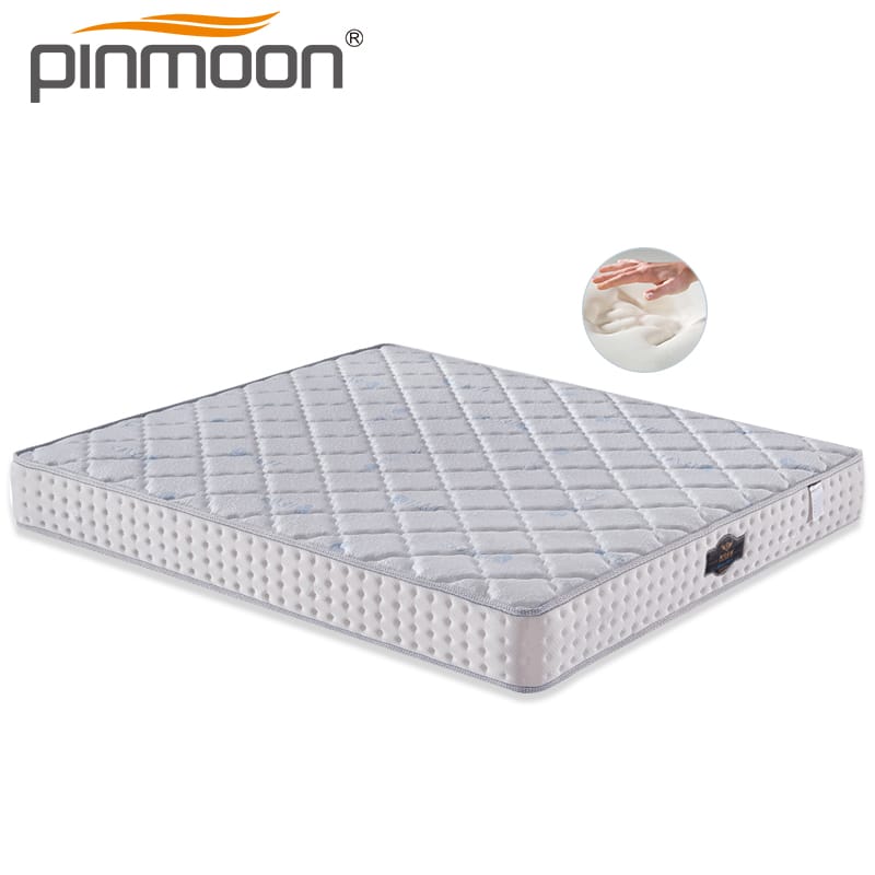 5 Zone Pocket Spring Bed Mattress Breathable Anti-mite Tencel Fabric Memory Foam