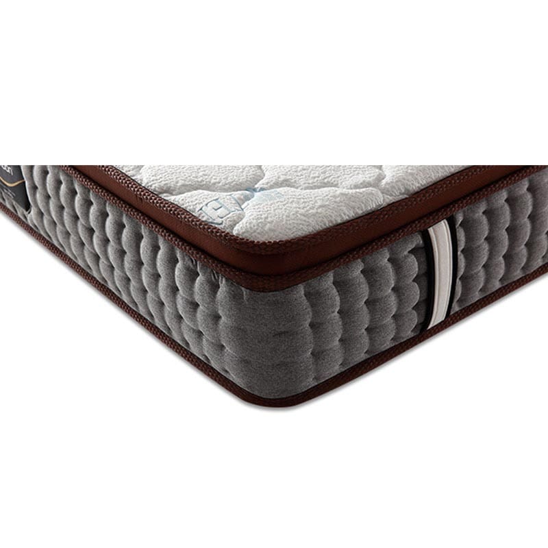 Rolled up sleepwell pocket spring gel memory foam mattress in a box