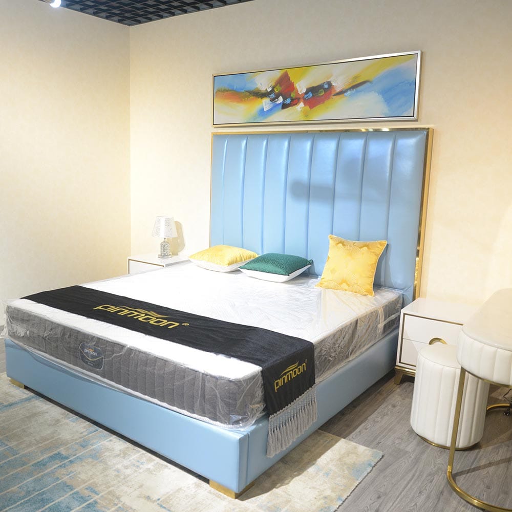 Hotel king size luxury modern bedroom furniture set