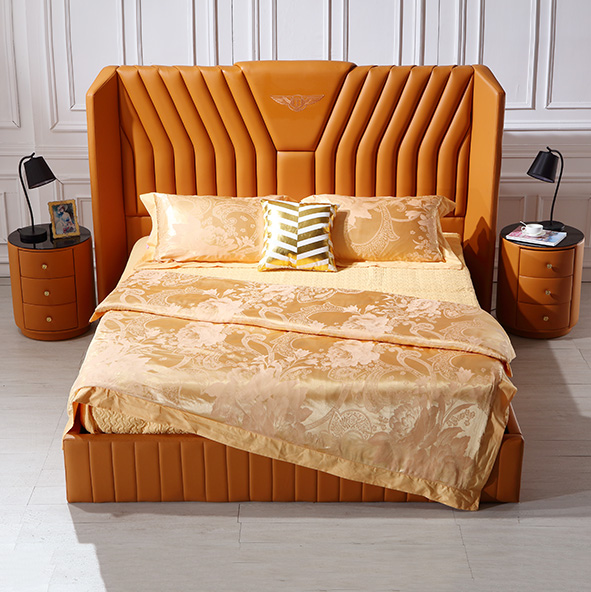 Luxury leather beds, only can be found in PINMOON