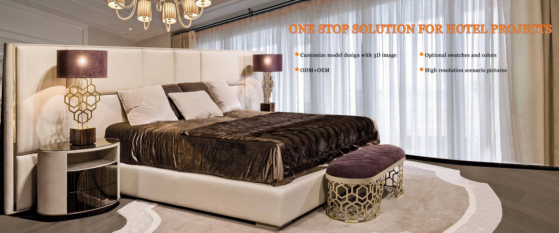 5 star hotel bed furniture