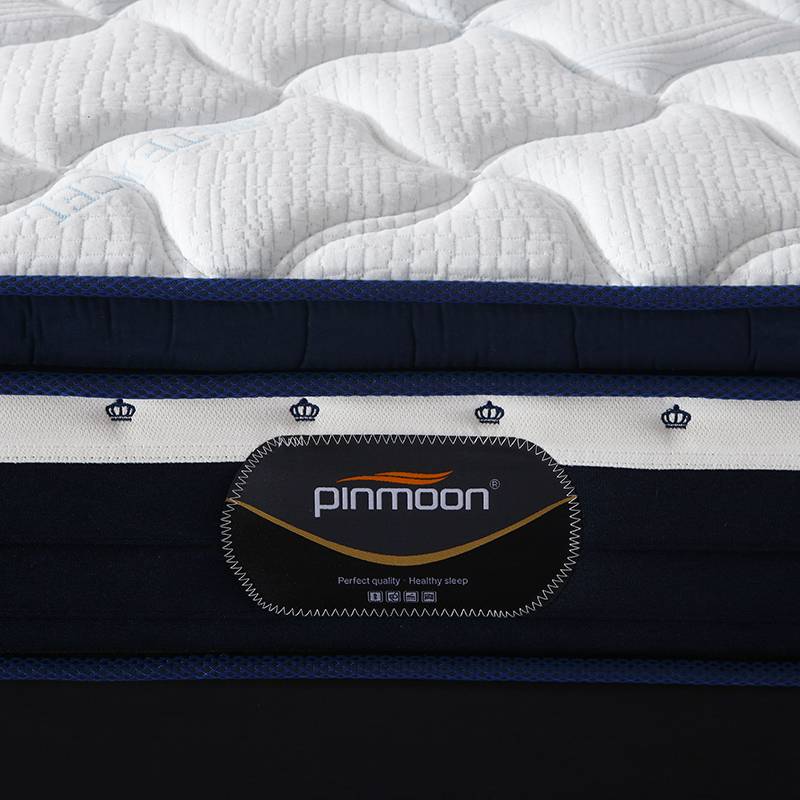 Hotel home use waterproof pocket spring euro top orthopedic memory foam mattress