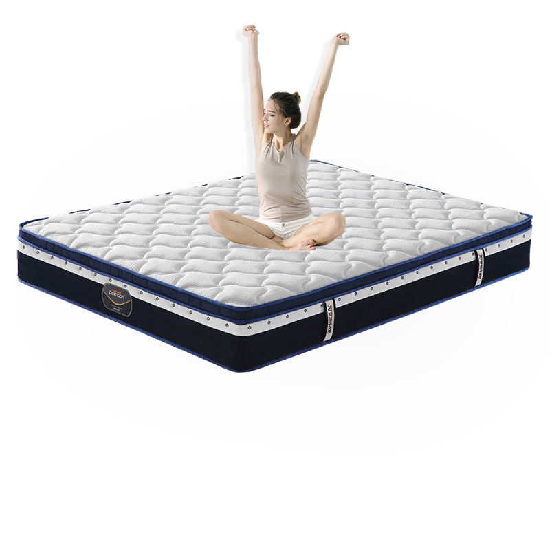 Hotel home use waterproof pocket spring euro top orthopedic memory foam mattress
