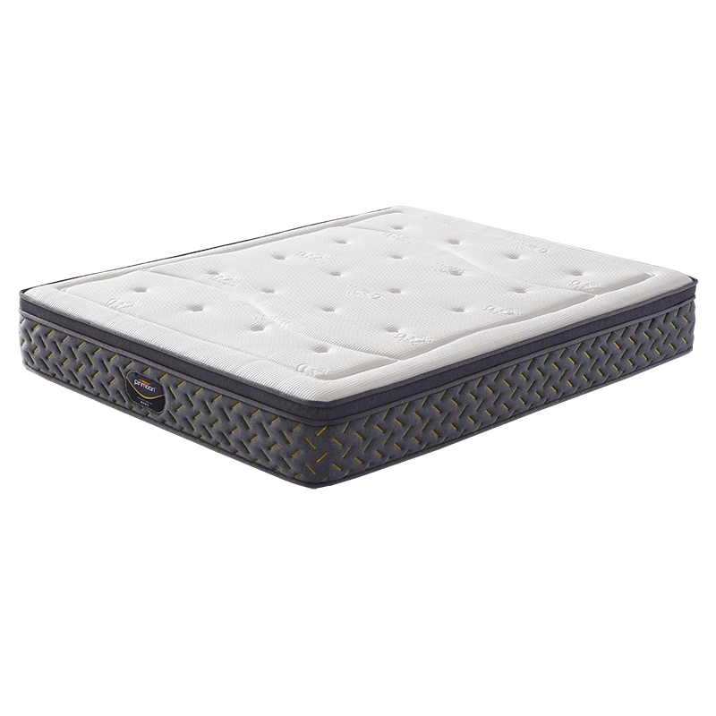  Aloe fiber fabric comfortable premium high end memory foam mattress hot sale