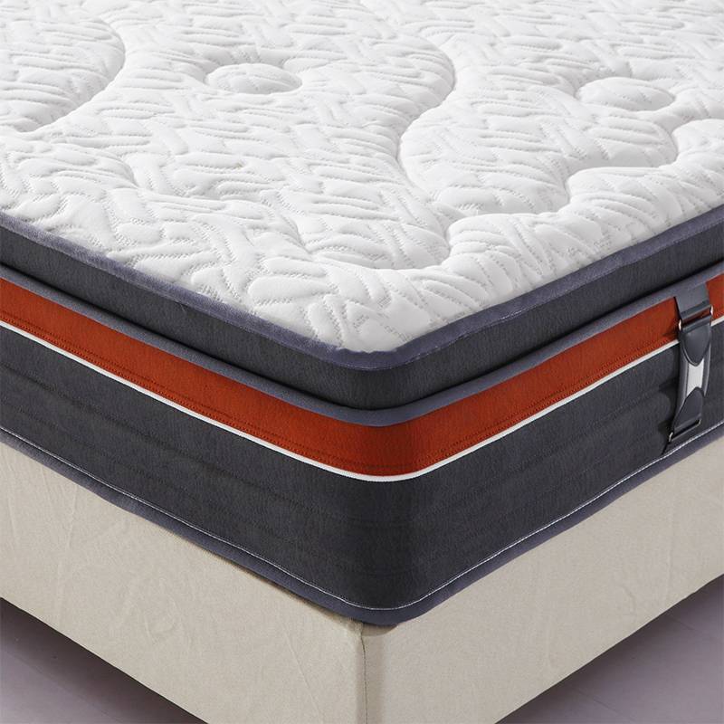 Hot sale10 inches king size latex mattress in a box pocket spring mattress