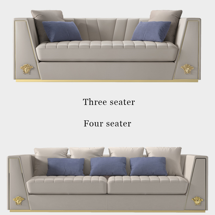 Medusa modern living room comfort fashionable luxury sofa sets for home 