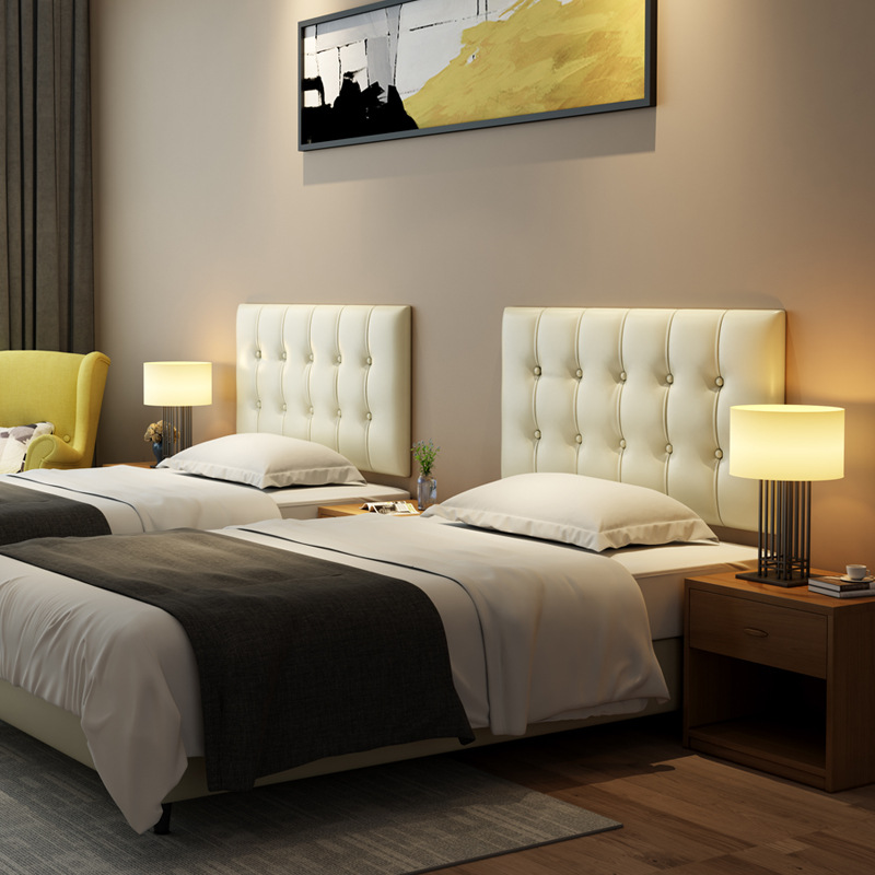 Custom American-style modern minimalist solid wood leather sofa