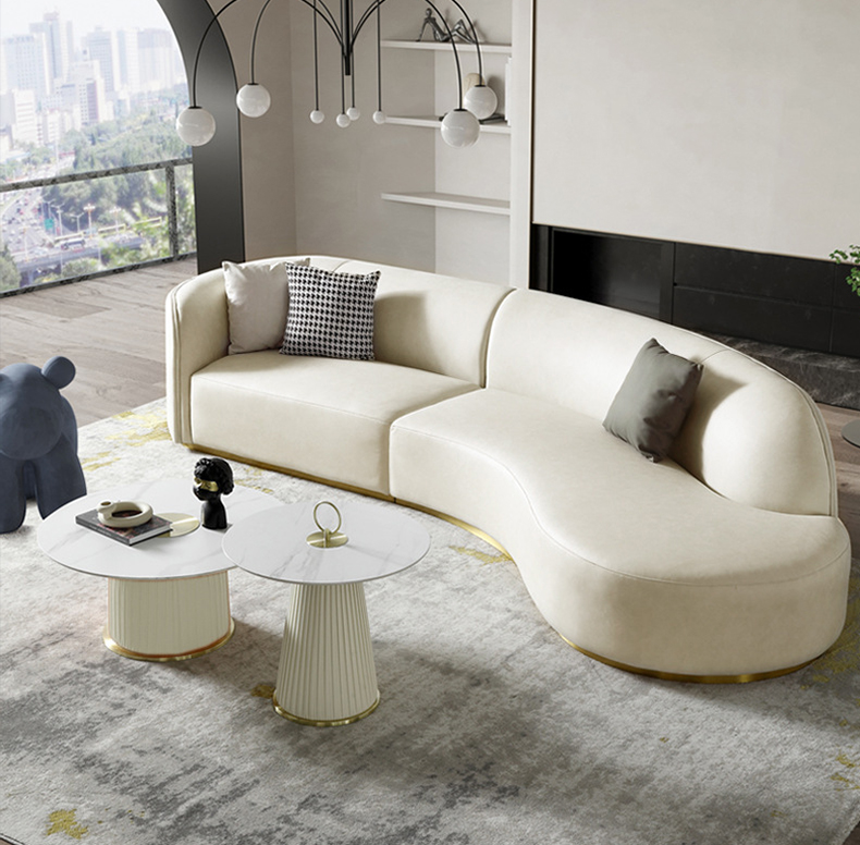  modern luxury button tufted upholstered sofa