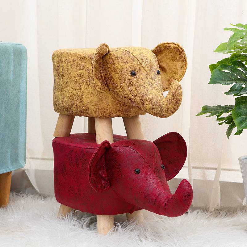 Chair Gifts Animal Ottoman Footrest Stool Kids Footstool Elephant Stool