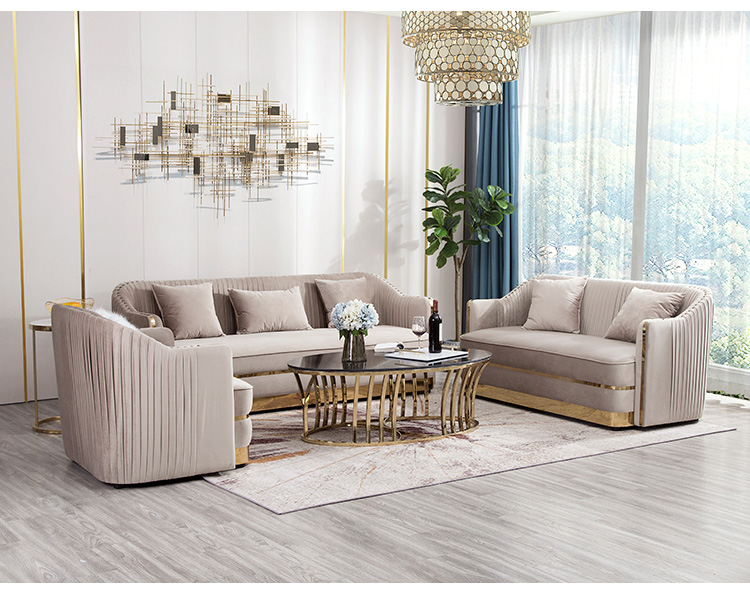 Five fashionable elements of sofa styles