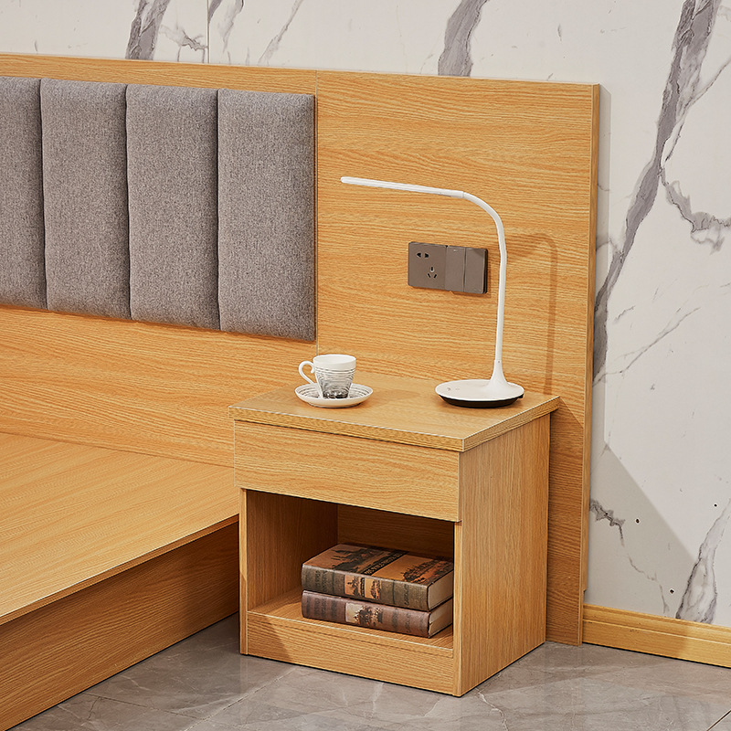 Foshan Factory Luxury Bedroom Furniture Set Star Style Modern Hotel Beds Designs