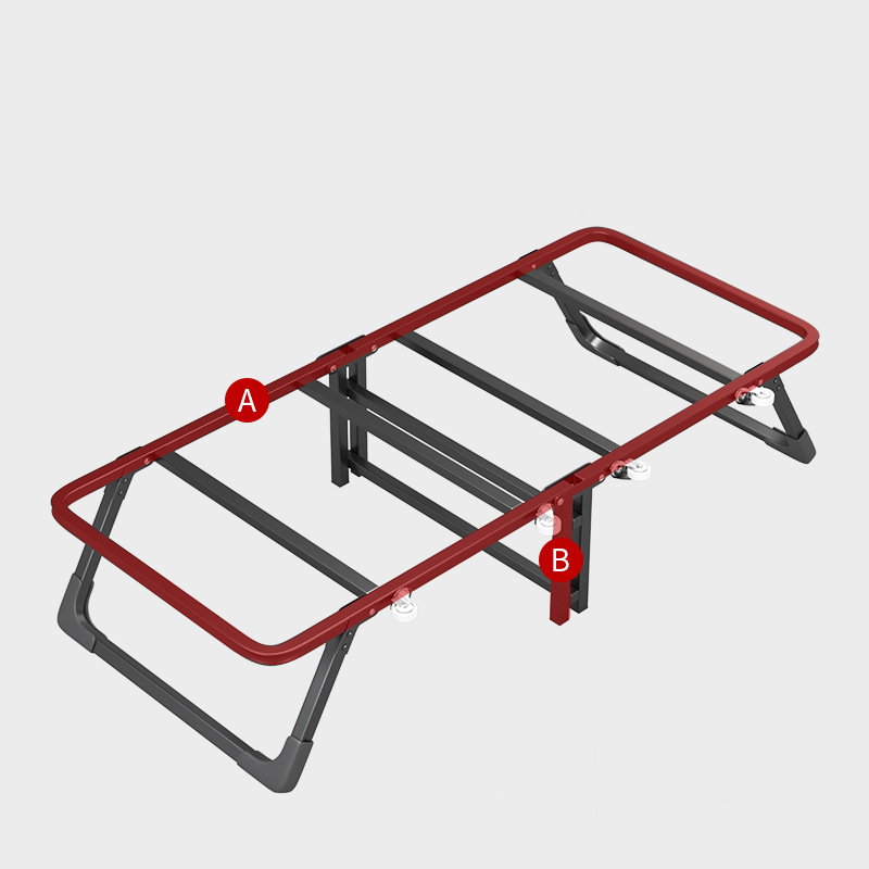 Rollaway Bed Cot Fold Out Bed - Portable Folding Bed Frame 