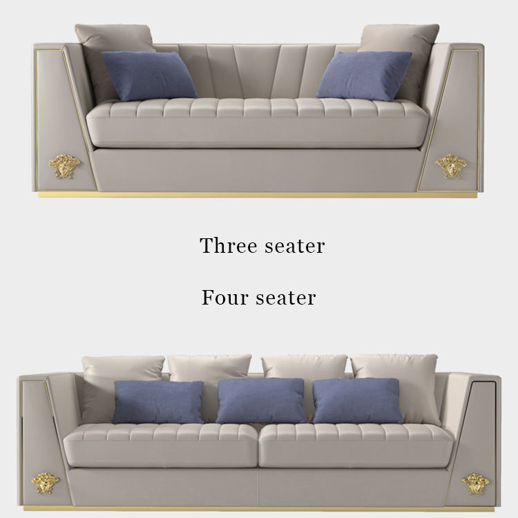 Medusa modern living room comfort fashionable luxury sofa sets for home furnitur