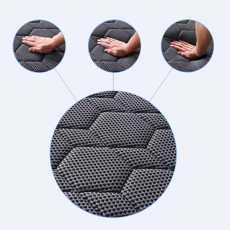 Folding Thin Breathable 3D mesh fabric air mattress