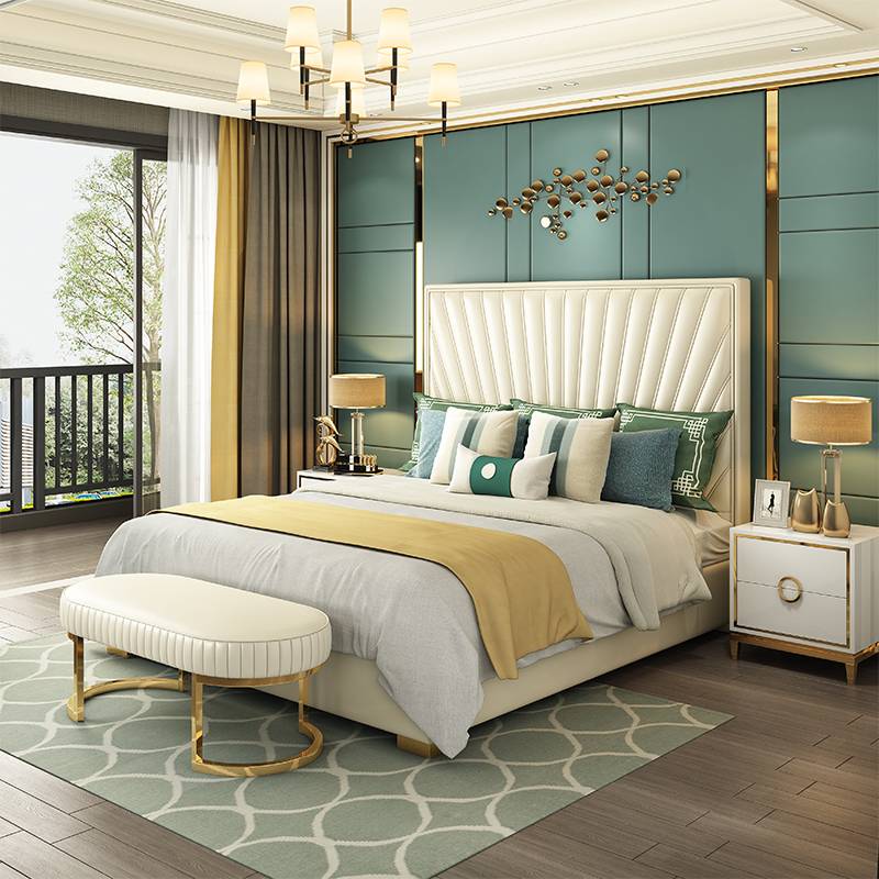 modern bedroom sets furniture Italian designer bed