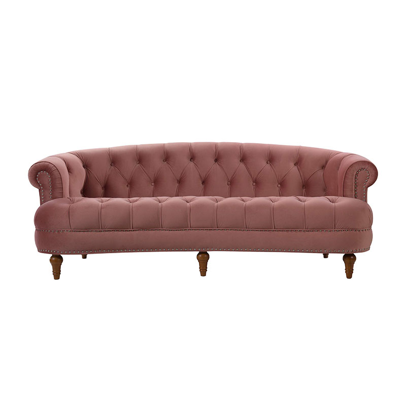 light luxury european style velvet sofa