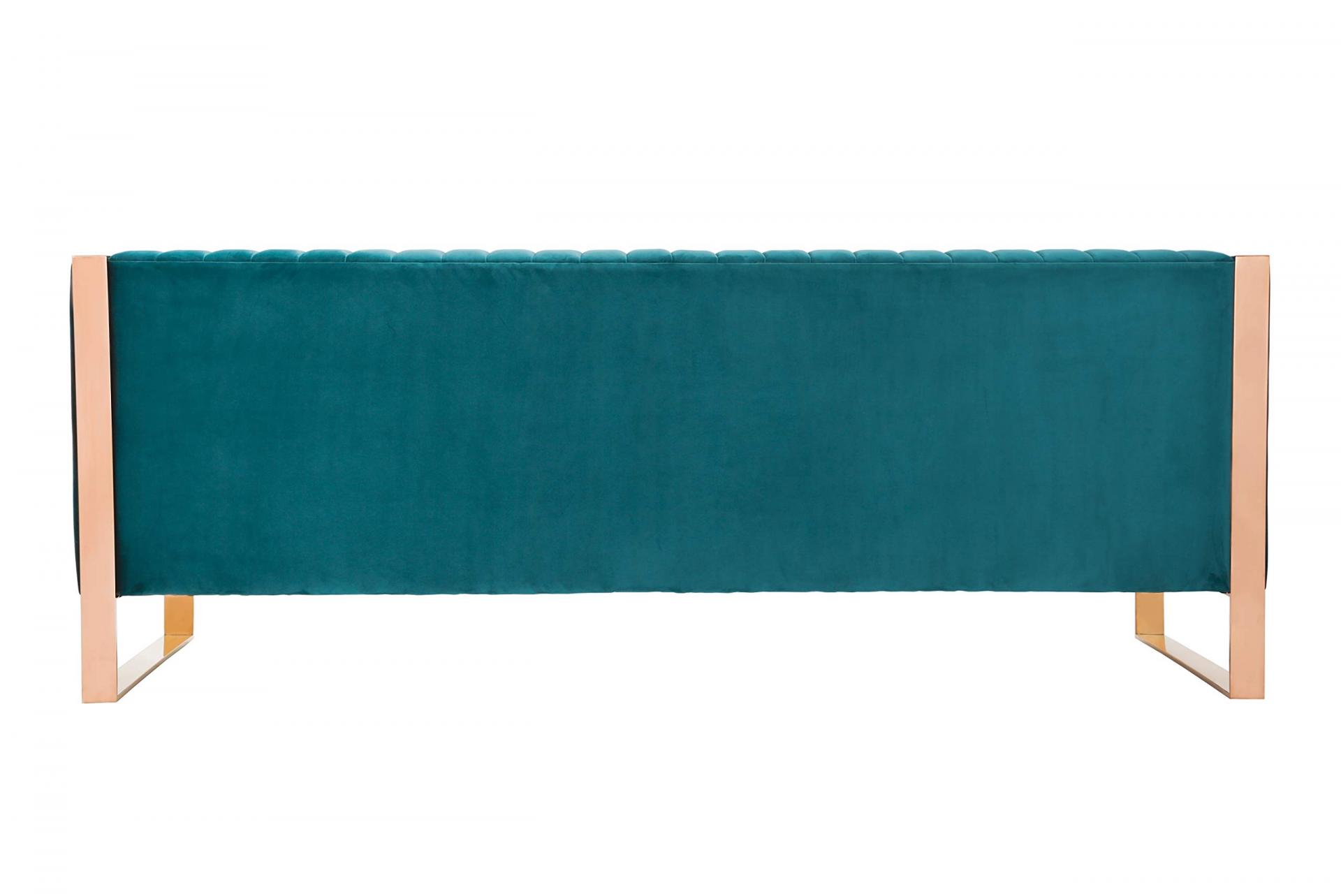 High Density Foam Stylish Velvet Sofa