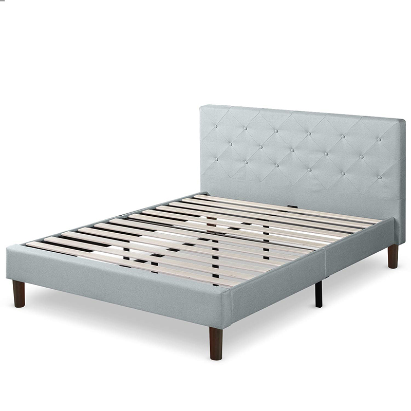 Simple and elegant Upholstered Platform Bed Frame