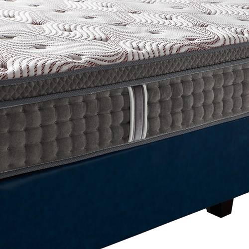 Rolled Mattress In a Box Memory Foam Bed Compressed Natural Latex Spring Pocket 