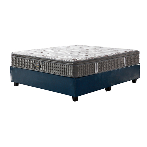 Rolled Mattress In a Box Memory Foam Bed Compressed Natural Latex Spring Pocket 