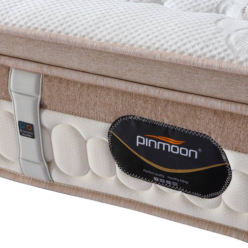 Pinmoon Double Twin Euro Top Cooling Gel Memory Foam Box Pocket Spring Mattress