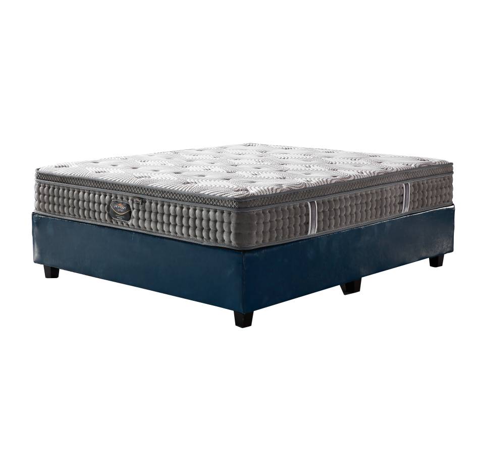 High quality Euro top style latex foam sleep comfortable pocket spring mattress