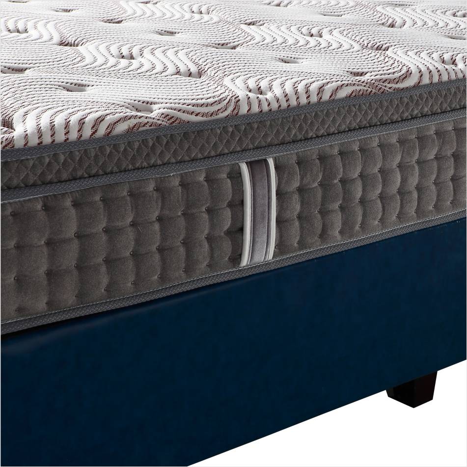 Latest design king size 12 inch spring coils latex mattress