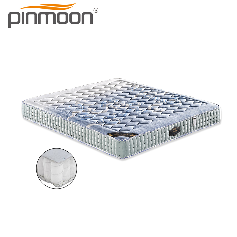 Pocket Spring Mattress In a Box King Bed Memory Foam Roll Up Vacuum Mattress