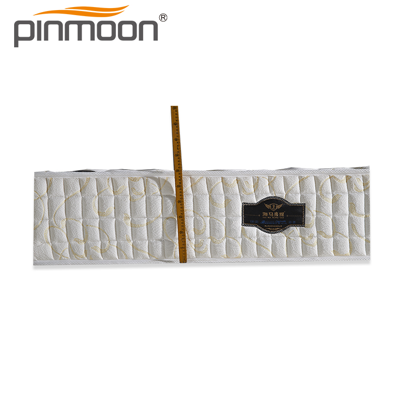 Own factory wholesale 12inch 5 zone pocket spring high density foam mattress pad