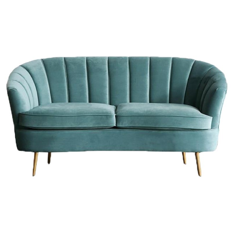 European modern style fabric sofa beauty shop leisure sofa