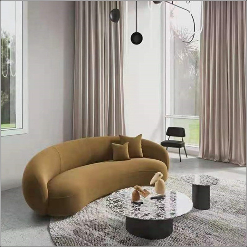 Wholesale  modern fabric sofa beauty shop leisure sofa