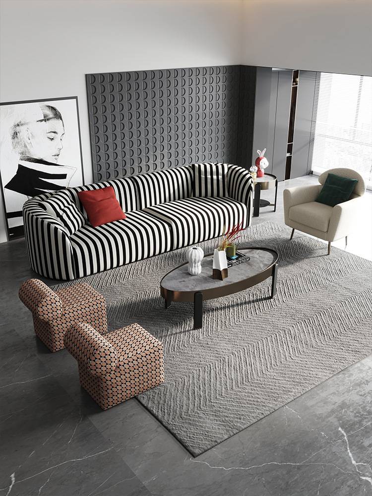 factory OEM/ODM modern simple fabric sofa living room leisure sofa 