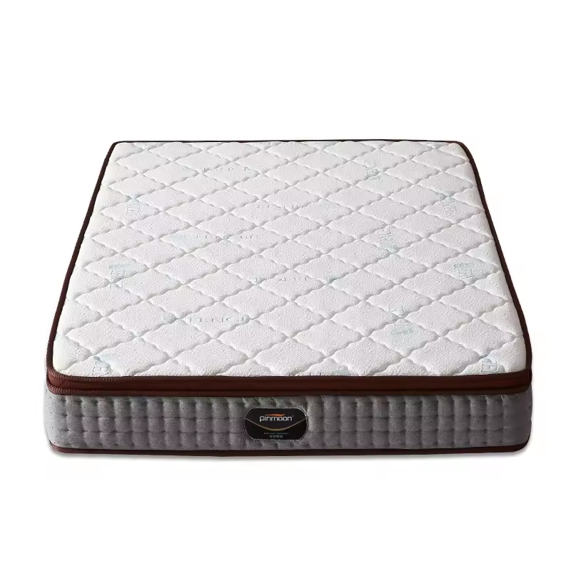 Hotel bed set cheap firm mattress with divan
