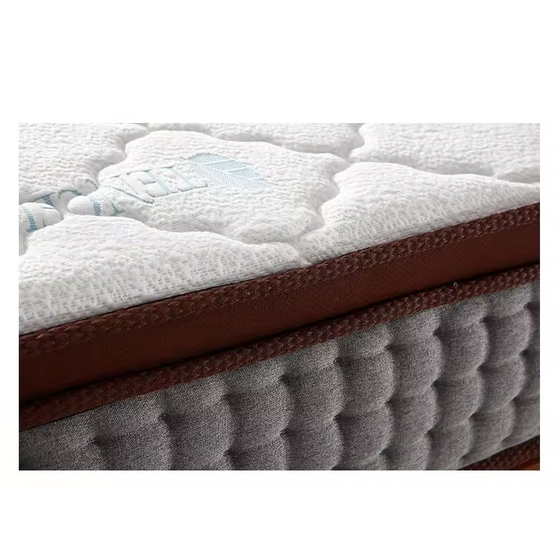 Hotel bed set cheap firm mattress with divan
