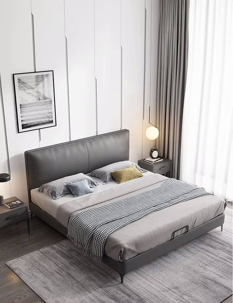 King Size Pillow Headboard Alternative Acrylic Headboard Fabric Leather Bed