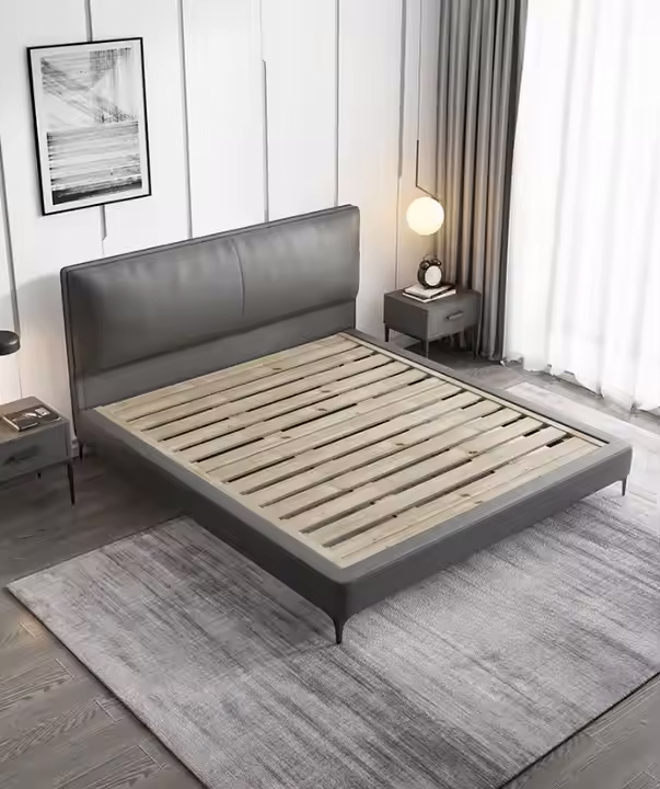 King Size Pillow Headboard Alternative Acrylic Headboard Fabric Leather Bed