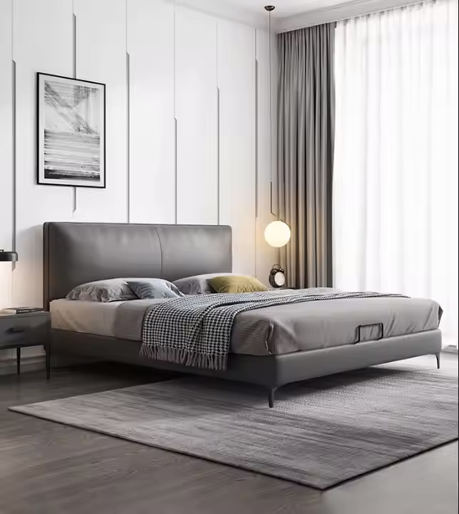 King Size Pillow Headboard Alternative Acrylic Headboard Fabric Leather Bed