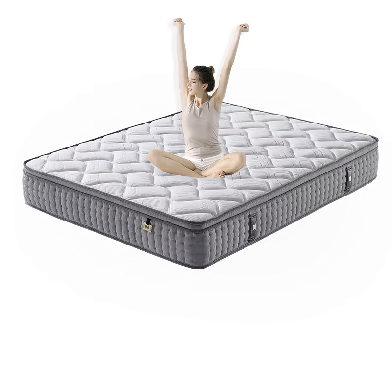Hypo-allergenic Spring Mattress king Size Fabric Double Bed Mattress in a Box Me