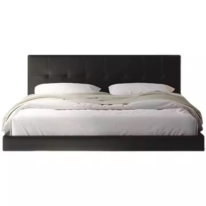 king Size Frame Bedroom Furniture Luxury Leather 1.8m Double Sets Design Platfor