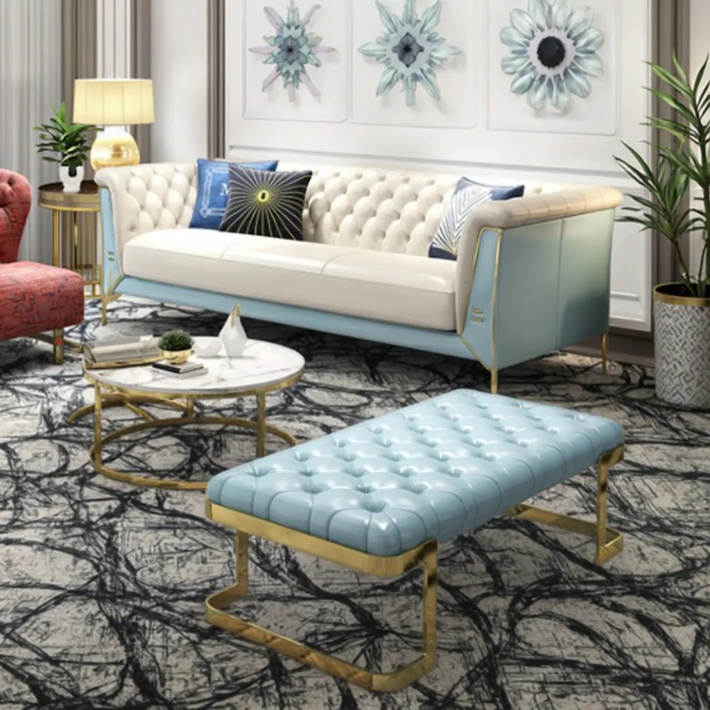 Colour Luxury Wholesale chesterfield Sofa Cama Living Room Furniture Sofa Set Sl